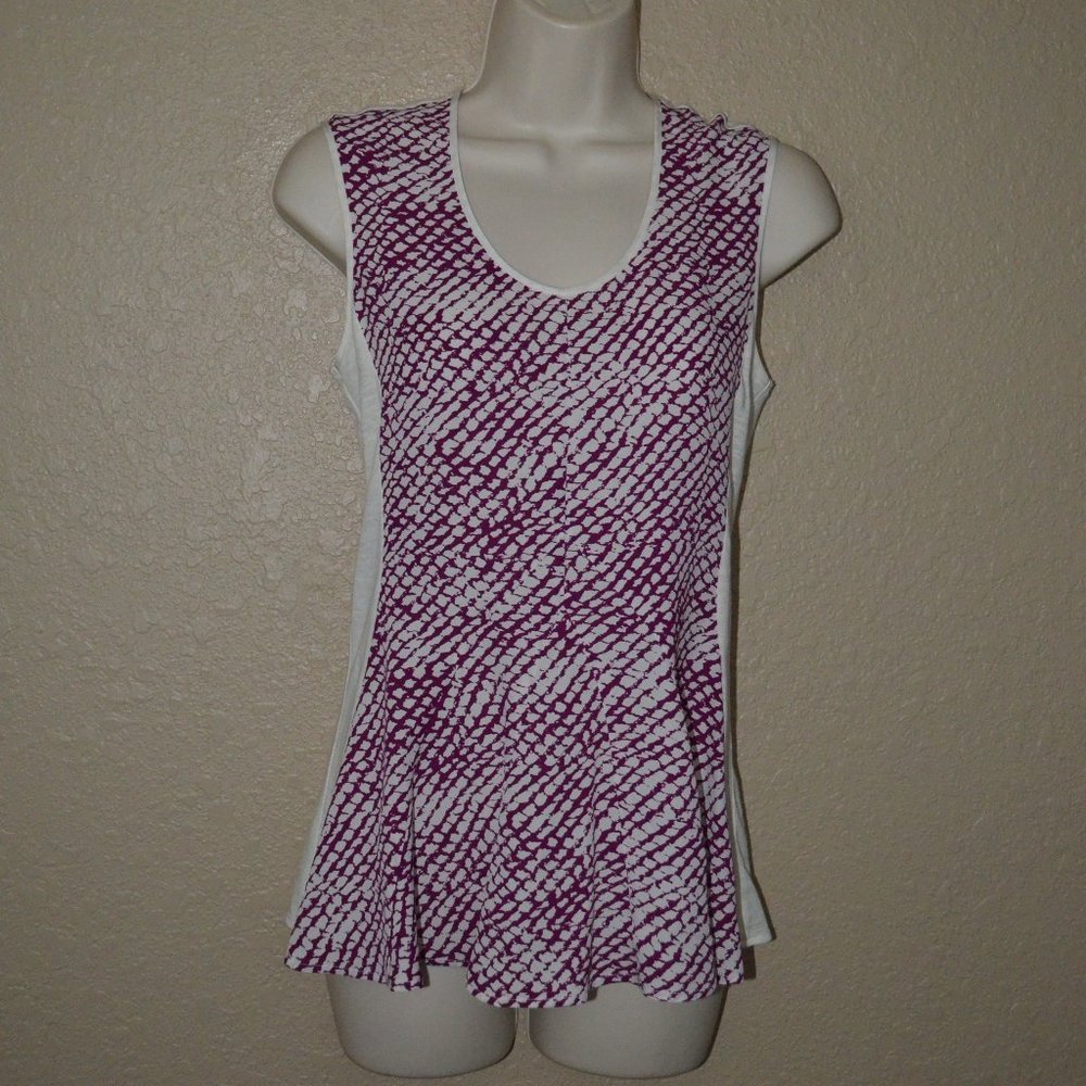 NWT $650 Sz 36 2 Derek Lam Sleeveless Peplum Blouse Tank Top